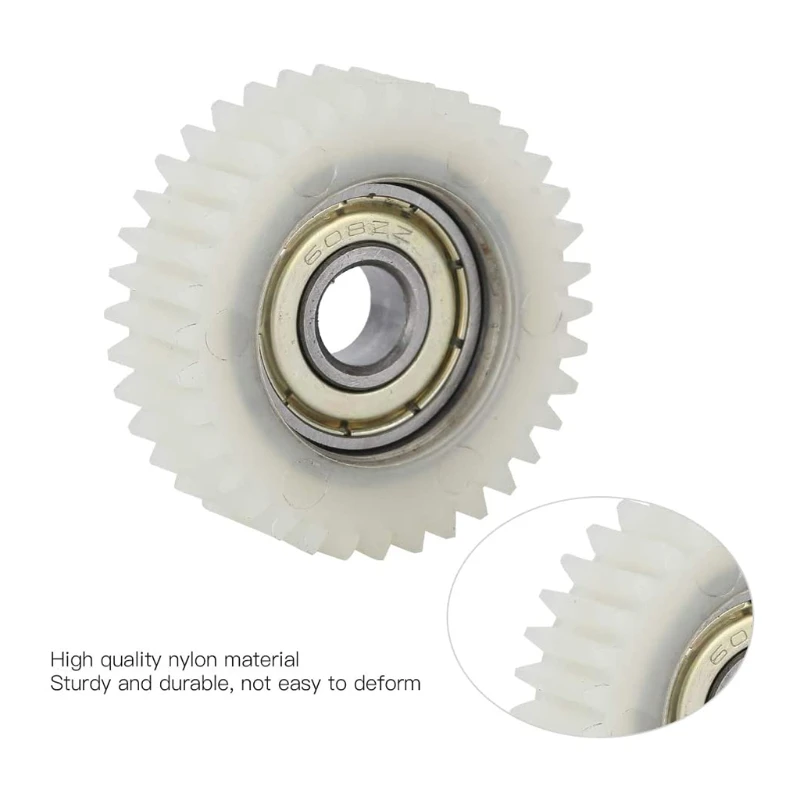 

517A Professional Bicycle Motor Repair Nylon Gear Save Time and Energy 36 Teeths for Bafang Motor Gear Bearing Connector 3PCS