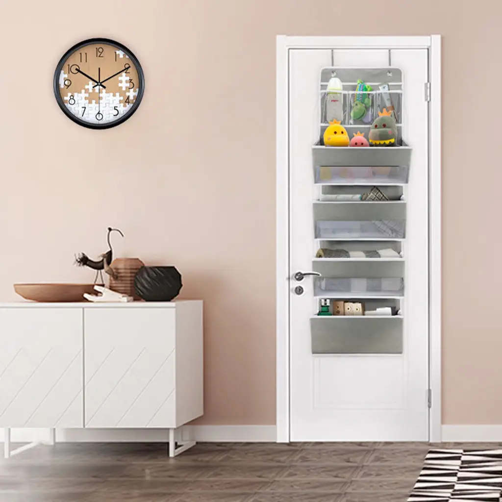 

Подвесная сумка для хранения, карман для хранения в шкафу, дверной Органайзер, органайзер для файлов для детской комнаты, дома