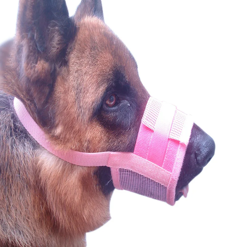 Pet многоцветные Опциональные пластиковые без запаха против лай кусает музлы для