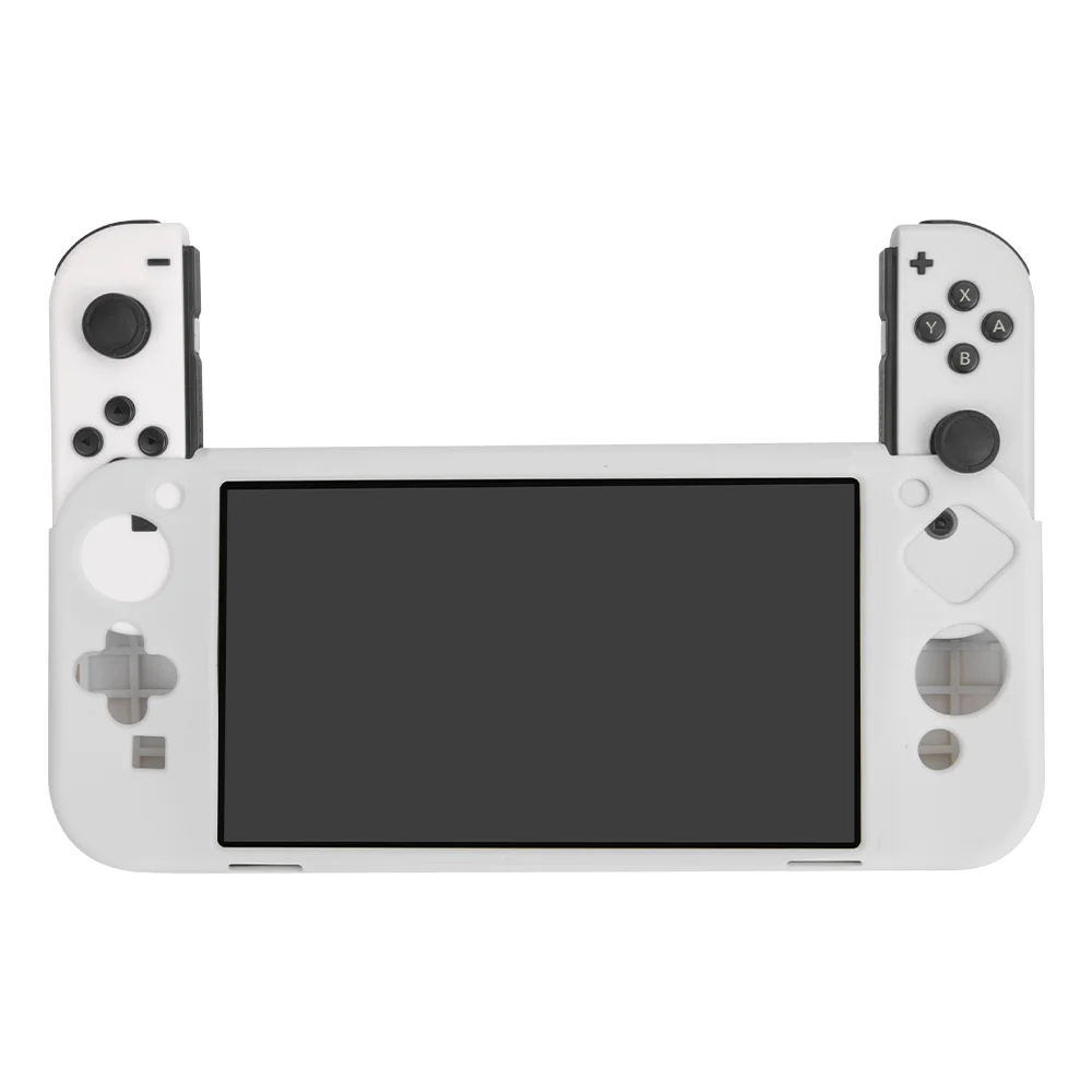 Силиконовый чехол для Nintendo Switch OLED Nintedo Swich Joycon игровые аксессуары корпус игровой