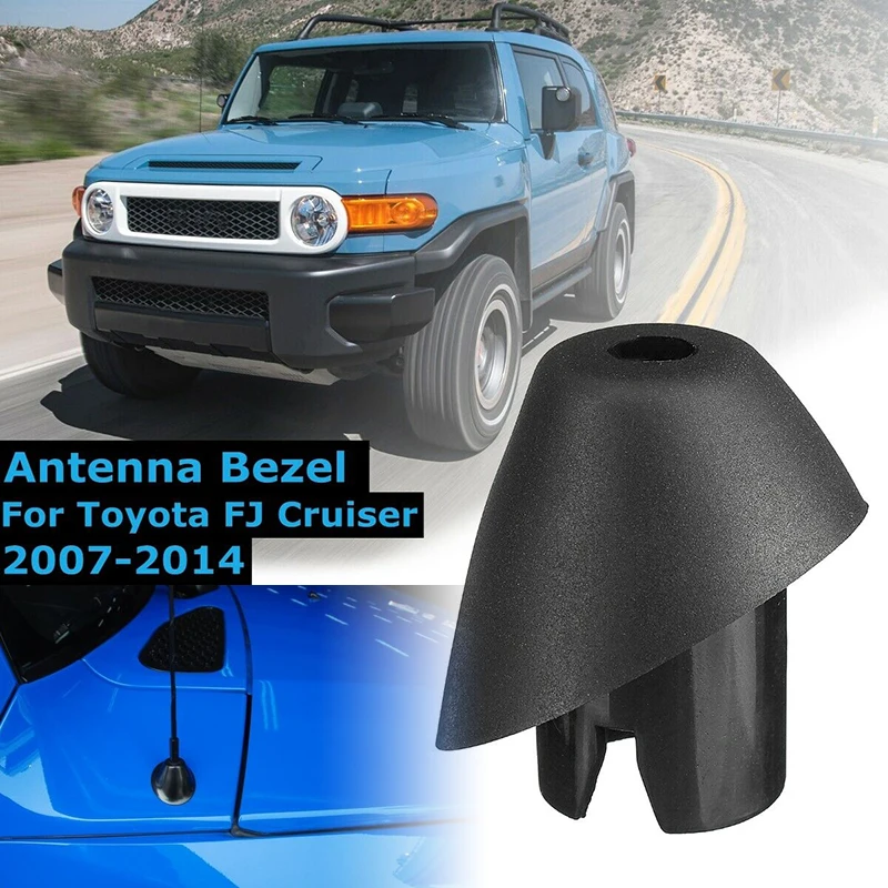 Резиновое основание для крыла с антенной Rhyming, подходит для Toyota FJ Cruiser 2007-2014 86392-3503, автомобильные аксессуары