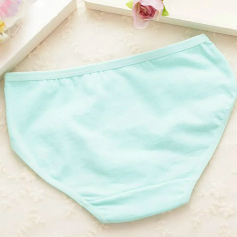 4 шт./лот Детские хлопковые трусы для девочек с мультяшным рисунком ярких цветов