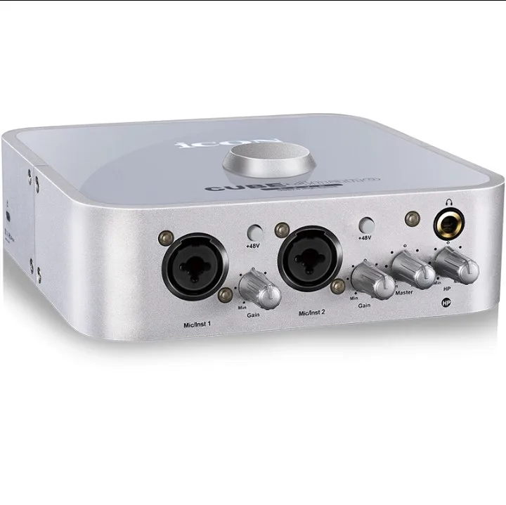 Звуковая карта ICON CUBE 4NANO Live 24 бит 192 кГц 4 в 1/4 выход USB Запись × аналоговая I/O