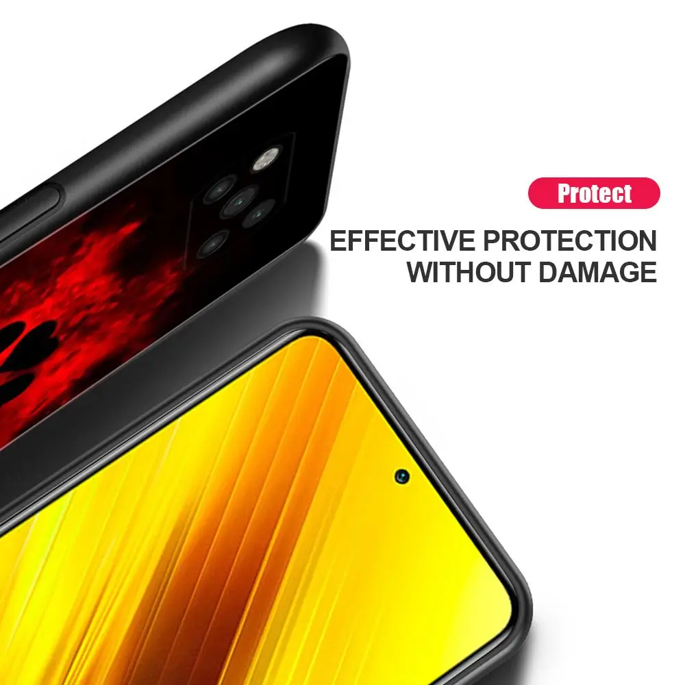 phone case for xiaomi poco x3 nfc f3 gt civi m3 note 10 11 lite 9t 10t 11t pro pocophone f1 cover black clover logo anime free global shipping