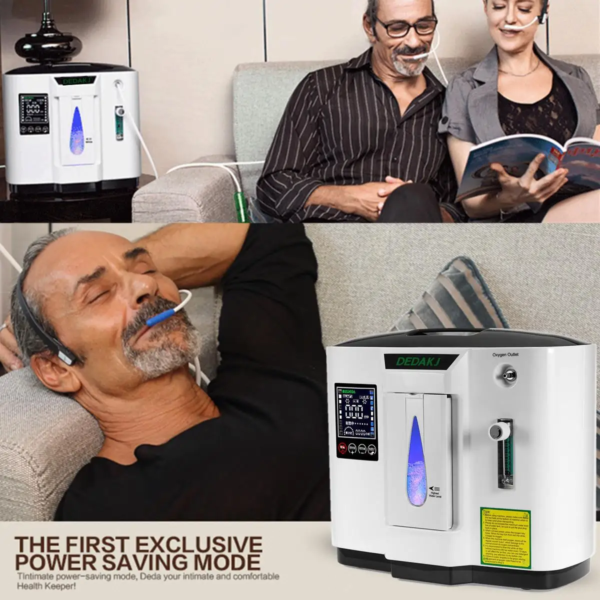 

DDT-2A/1LW/1A 2People Adjustable Medical oxygen concentrator generator oxygen making machine home use oxygen generating machine