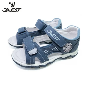 Сандалии Детские с закрытым носком, кожаная стелька, Уличная обувь для мальчиков, размер 30-35 FreeShipping201S-XDB-1863