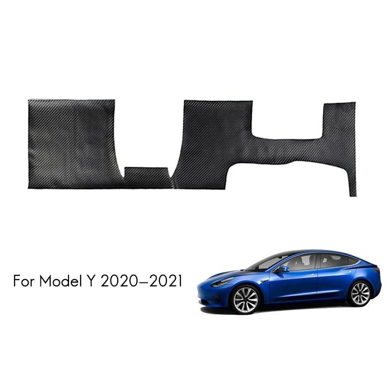 

Автомобильная кожаная наклейка для приборной панели Tesla Y 2020-2021 с защитой от грязи