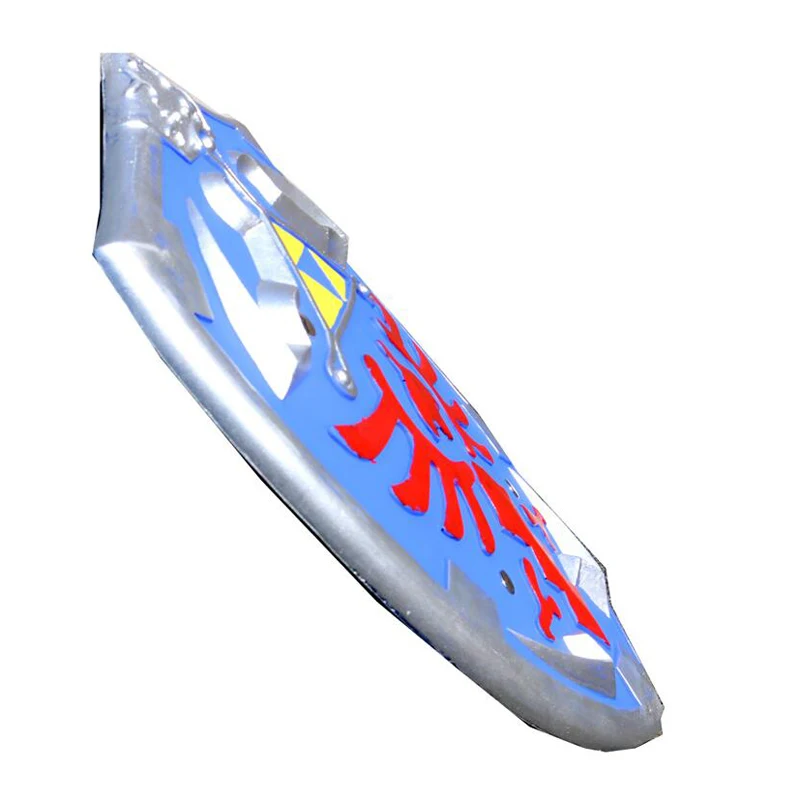 Escudo de enlace de juego para ni&ntilde;os, Arma de PU, utillaje para Halloween, juego de rol seguro-4