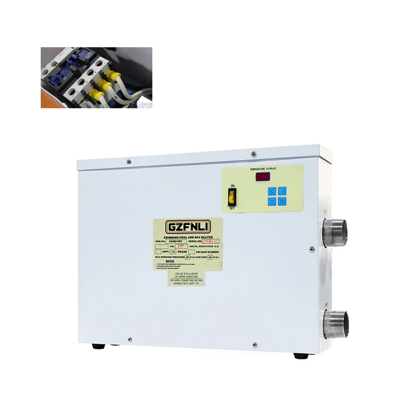 

Swimming Pool Heat Pump/Electric Water Heater Swimming Pool and SPA Heater, Automatic Heating Thermostat 24KW/36KW 380v