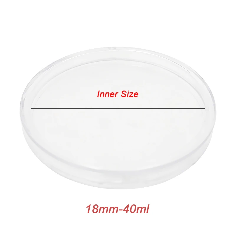 

10pcs/lot Transparent Plastic Coin Holder Coin Collecting Box Case for Coins Storage Capsules Protection Boxes Container 18-40mm