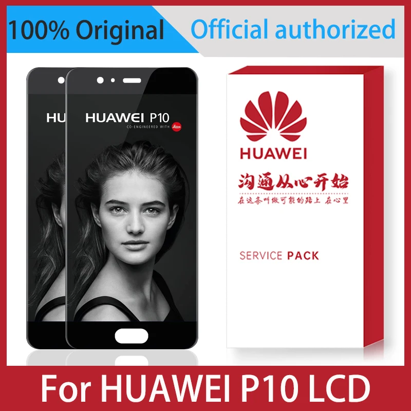 Оригинальный 5 1 ''ЖК дисплей для Huawei P10 ЖК VTR L09 L10 L29 сенсорный экран дигитайзер