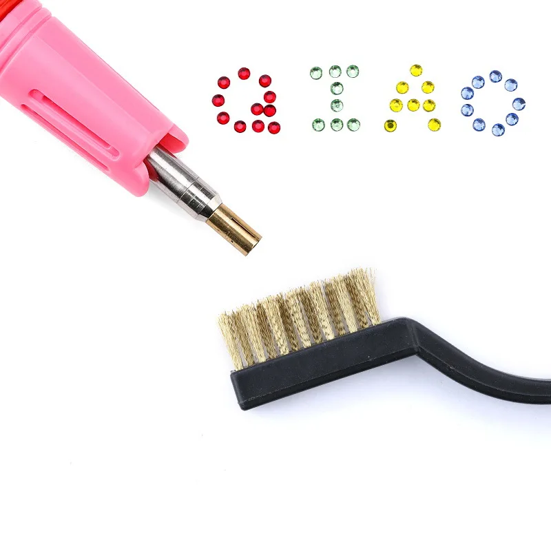 Быстро нагревающийся штекер! Стразы аппликаторы для горячей фиксации утюгом