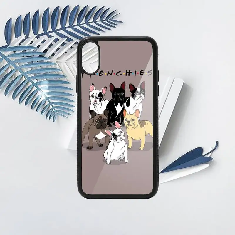 

Bulldog cute dog lovely animal Phone Case PC for iPhone 11 12 pro XS MAX 8 7 6 6S Plus X 5S SE 2020 XR