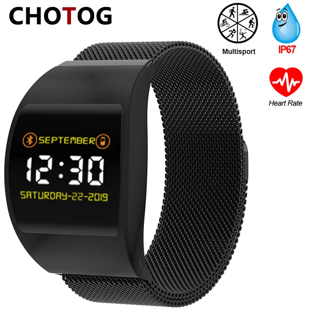 Умный Браслет P63 с изогнутым большим экраном Спортивная информация