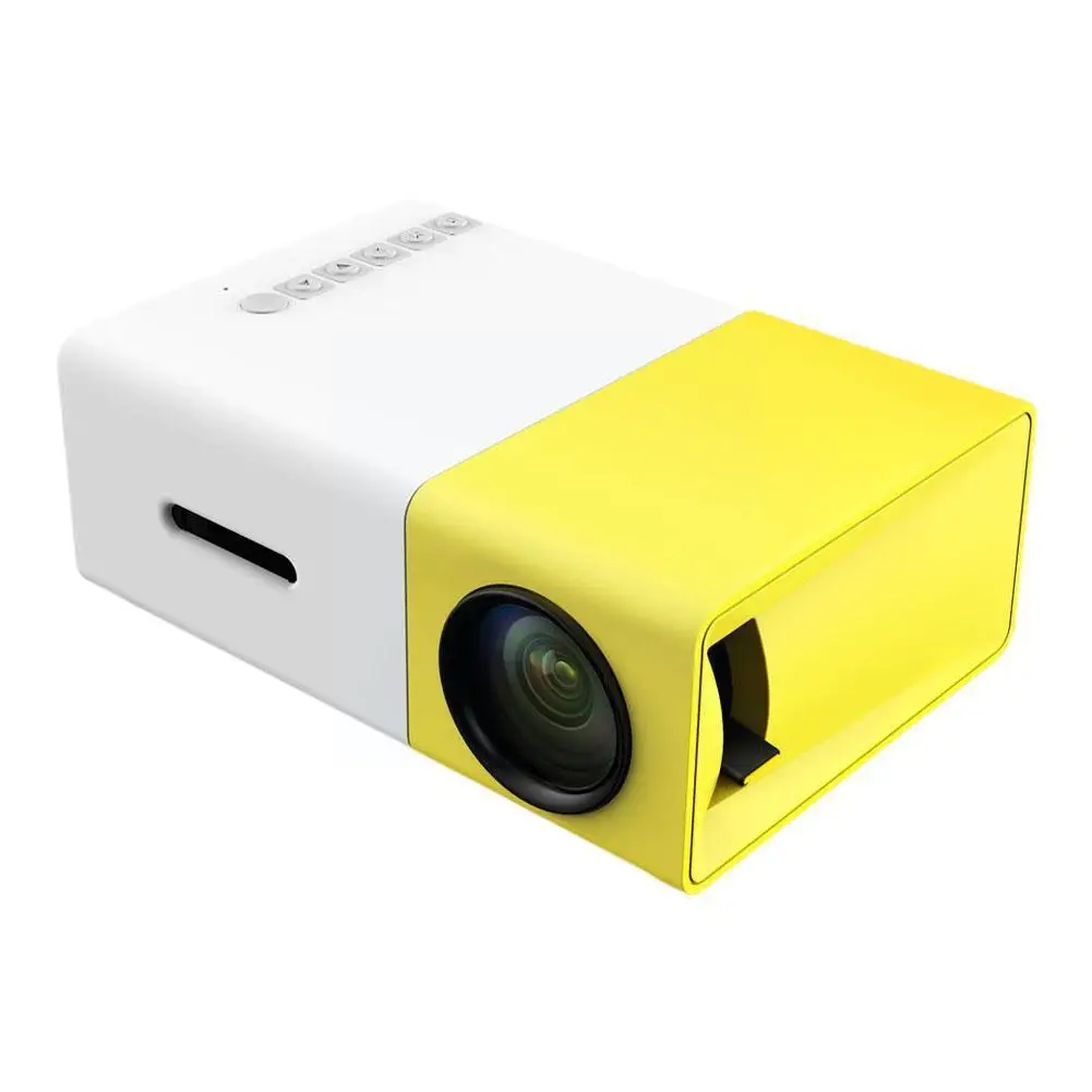 1080P домашний кинотеатр USB HDMI-совместимый с AV SD Pico HD 3D проектор мини светодиодный