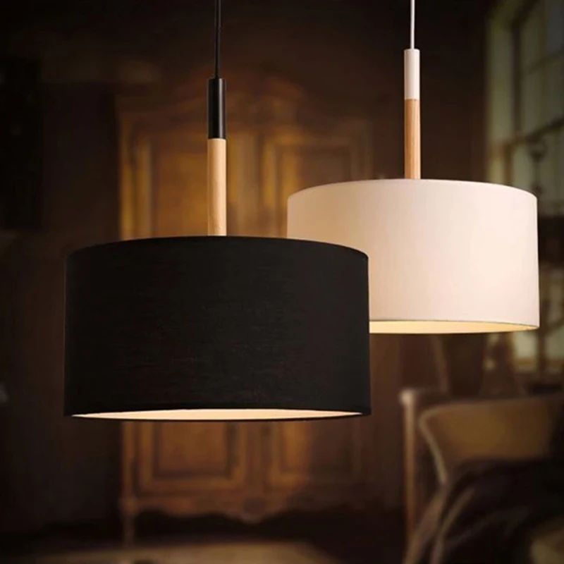 Современный светодиодный подвесной светильник в деревенском стиле для спальни