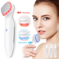 ems facial massager led photon face lifting tighten wrinkle removal hot treatment skin care beauty machine ultrasonic cleaning