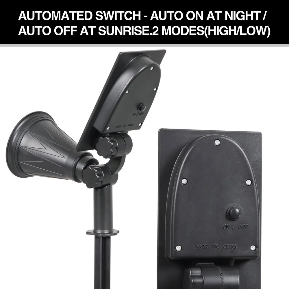 T SUN 4LED Зеленый цвет солнечный светильник наружное украшение Солнечный садовый s