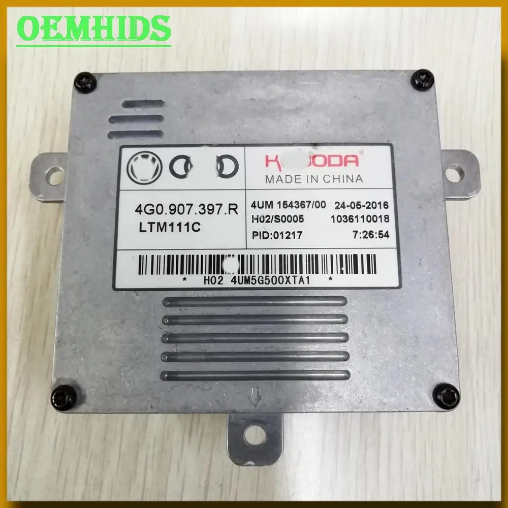 4G0907397R оригинальный oemhids новый фонарь светодиодный модуль управления ДХО лампа