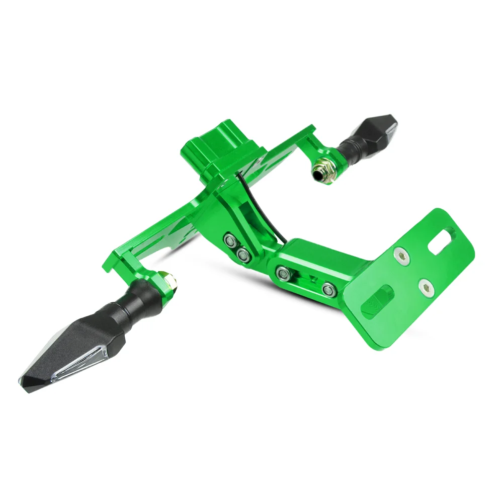 Алюминиевый номерной знак с регулируемым углом рама для номерного знака kawasaki Ninja