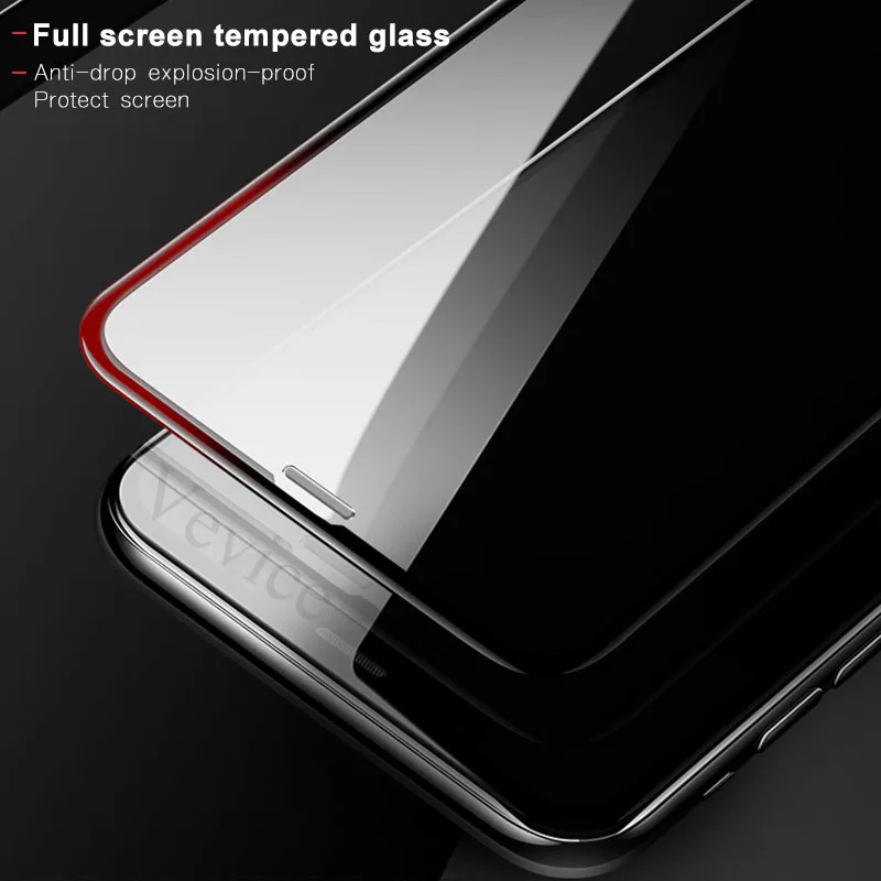 Закаленное стекло с полным покрытием для Iphone 11 Pro 11Pro Max защита экрана