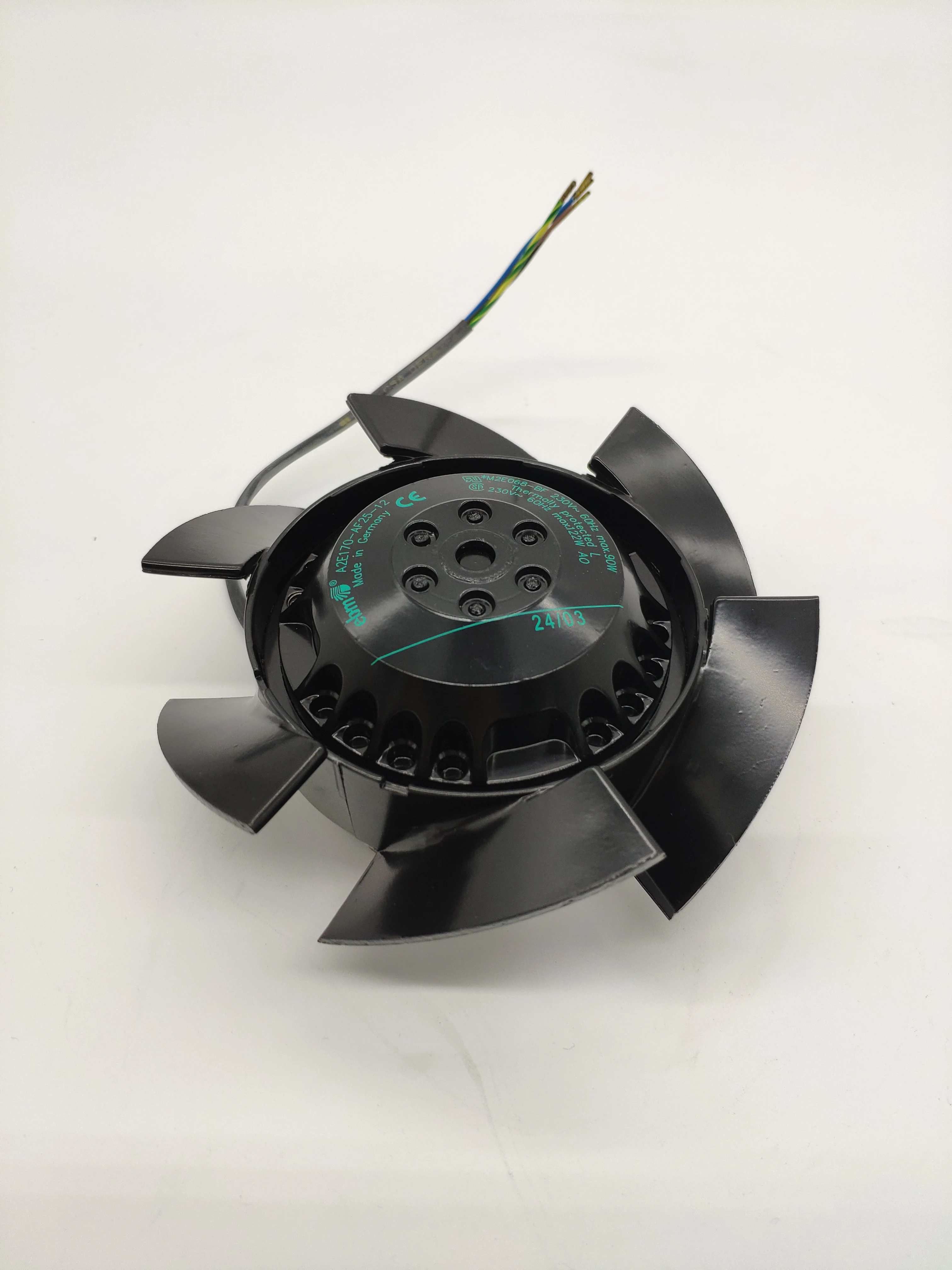 Новый внешний осевой вентилятор ротора ebmpapst A2E170 AF25 12 230 в 90 Вт|Системы HVAC и