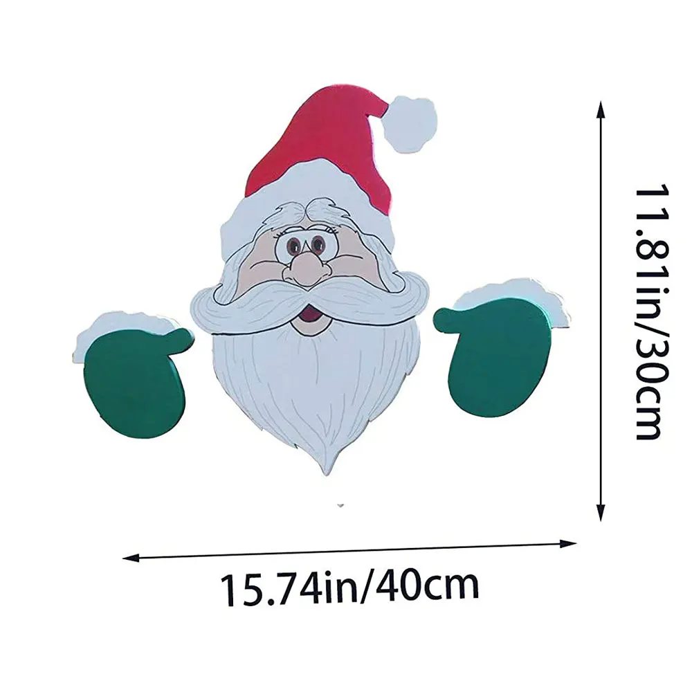 Cerca de Reno de Pap&aacute; Noel para exteriores, decoraci&oacute;n navide&ntilde;a, jard&iacute;n, inserto de decoraci&oacute;n navide&ntilde;a, novedad de 2021-2