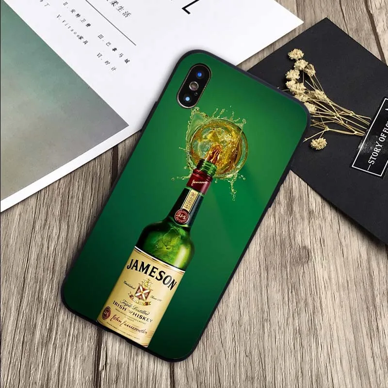 Чехол Jameson Irish Whiskey из мягкого силикона черного ТПУ для телефона чехол для iPhone 6 6plus 7 8 plus 5 5S SE X XR XS Max - Цвет: H19071108-12.jpg
