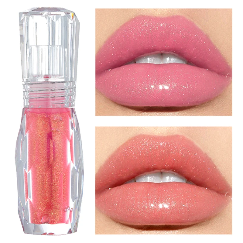 Кристальный блеск для губ натуральный Желейный цвет увлажняющий стойкий