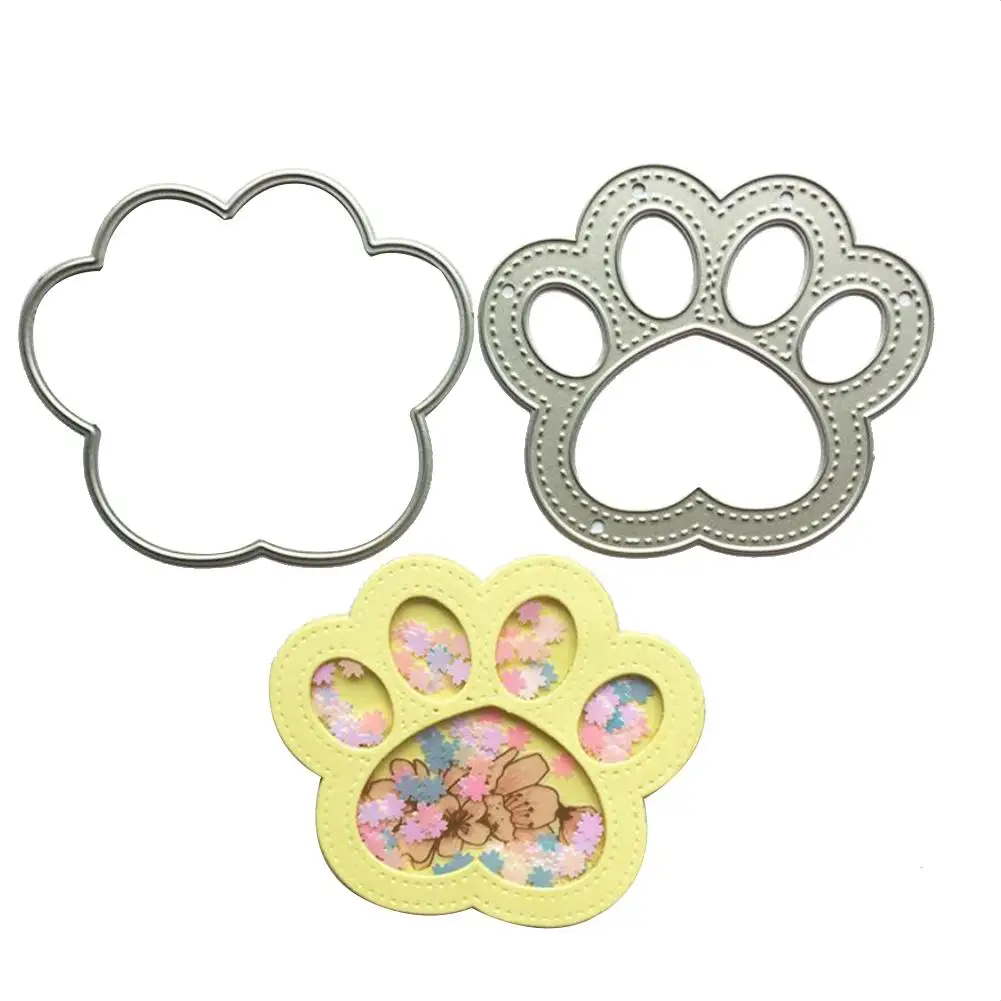 Металлический трафарет для тиснения кошек и собак фотоальбом сделай сам