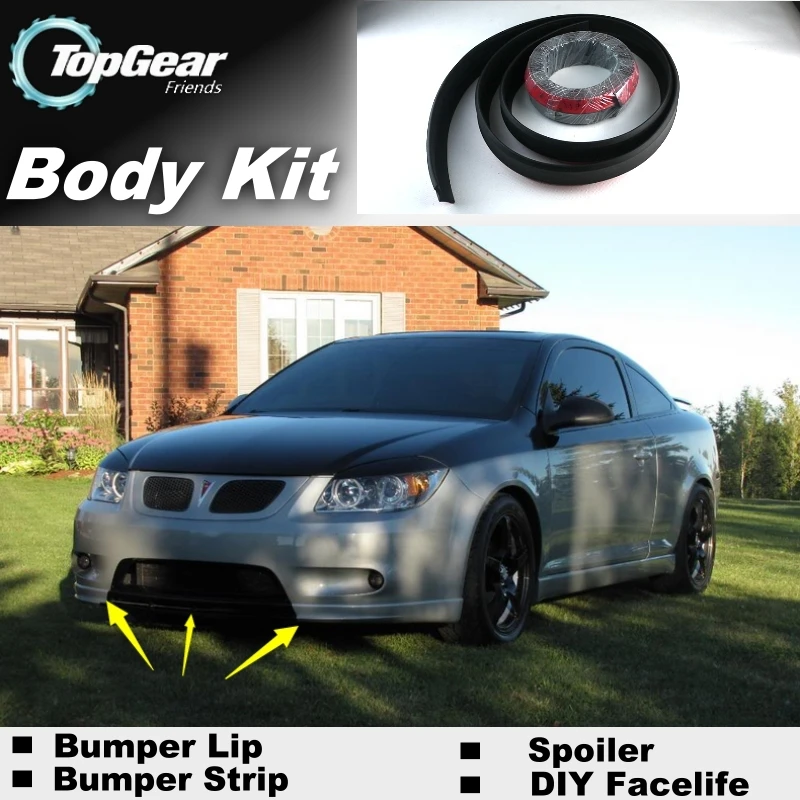 Дефлектор губ для бампера Pontiac G4 G5 кобальтовая Передняя юбка спойлера ДЛЯ