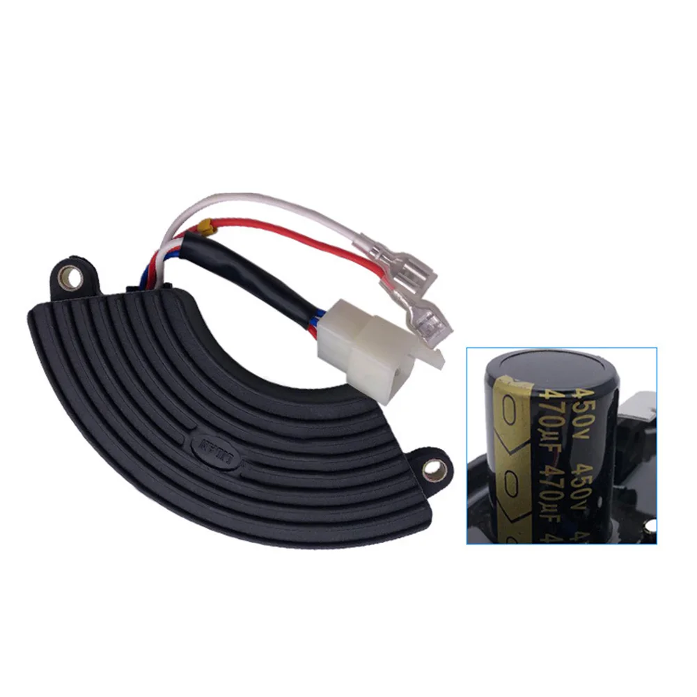 Черный регулятор напряжения генератора зарядки выпрямитель половина стиль