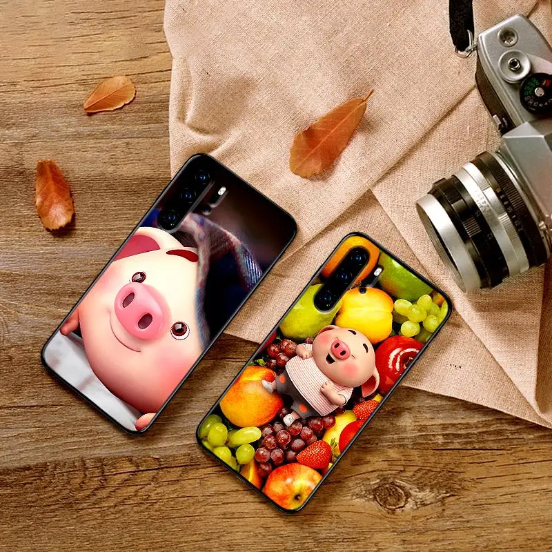 New 3D pig Case For Huawei P8 P9 Mini P10 P20 2019 P30 LITE for P Smart Z 2018 Pro Coque Funda | Мобильные телефоны и