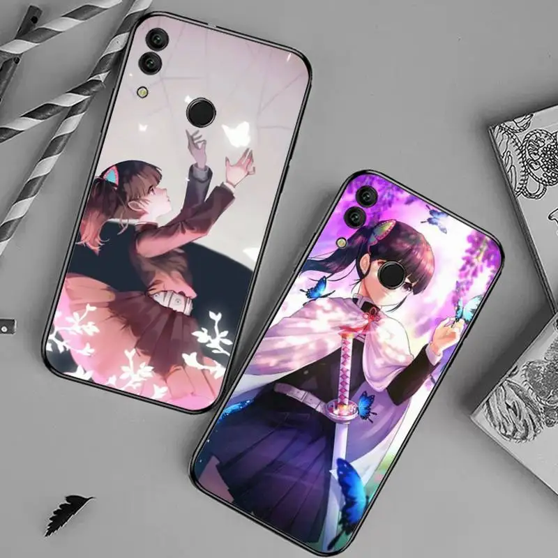 

Tsuyuri Kanawo Demon Slayer anime Phone Case For Huawei honor Mate 10 20 30 40 i 9 8 pro x Lite P smart 2019 Y5 2018 nova 5t