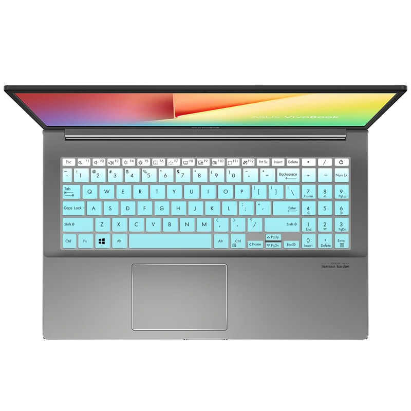 Силиконовая клавиатура для ноутбука защитный чехол ASUS vivobook 15 K513EQ K513 EQ X513EP X513EA x513 EP