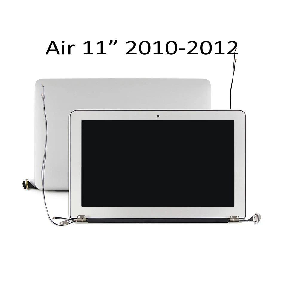 Оригинальный ЖК-экран для Apple MacBook Air 11 дюймов A1370 A1465 полная сборка Замена 2010 2011 2012