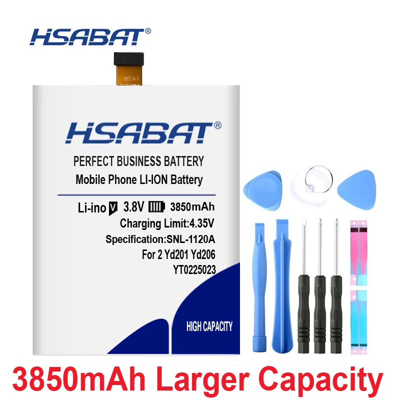 HSABAT 0 цикла 3850 мА/ч, YT0225023 Батарея для Yotaphone 2 YD201 YD206 высокое качество мобильного телефона запасной аккумулятор