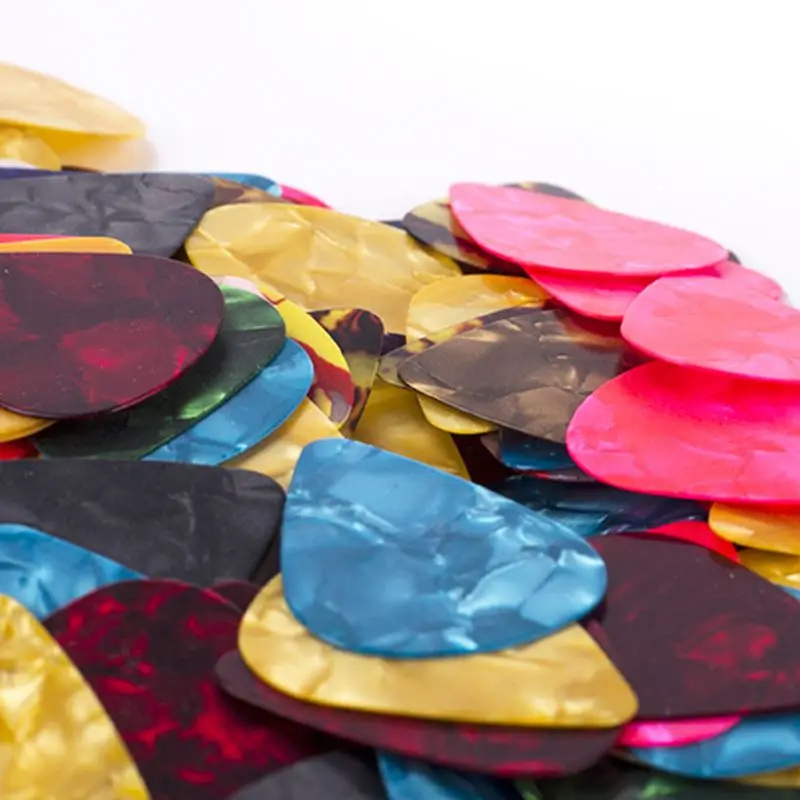 50 гитарных палочек 1 коробка чехол акустическая электрическая бас Pic аксессуары