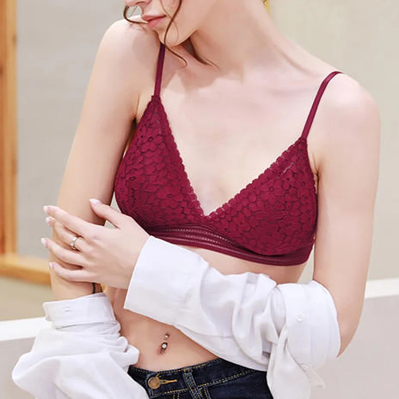 Сексуальный бюстгальтер без косточек женский кроп топ женское нижнее белье