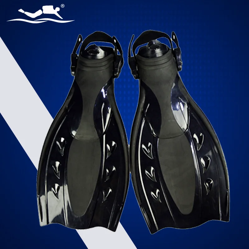 

Swimming Fins Adult Short Scuba Snorkeling Shoes Swim Fins Trek Foot Flipper Diving Flippers Diving Fins with Heel