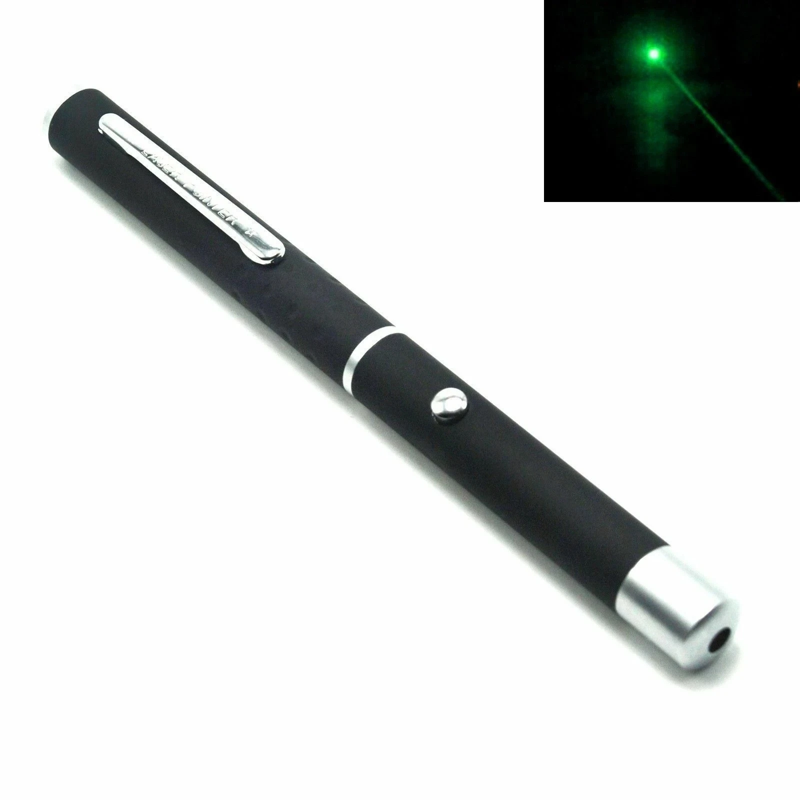 

515nm 520nm Green 5mW Laser Pointer Focus Dot Handheld Pen Diode LED