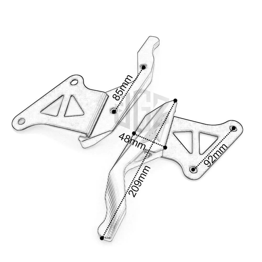 Задний пассажирский подлокотник мотоцикла захват ручка поручни CNC ручные