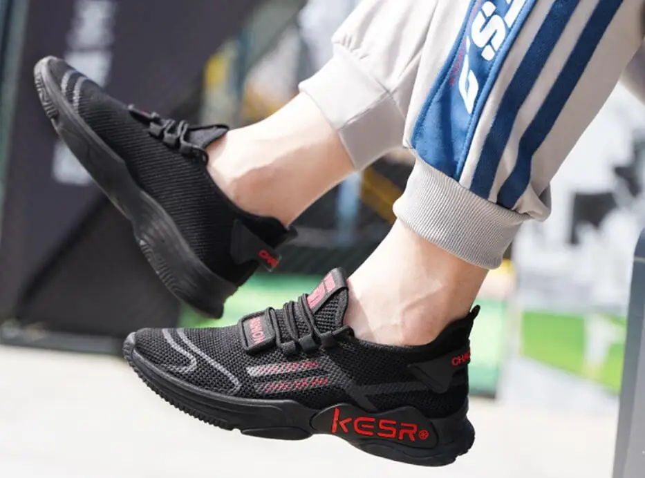 

New men sports shoes hot-selling mesh breathable fashion casual shoes spring and autumn comfortable men's outdoor running shoes