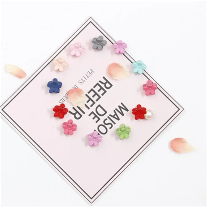 Заколки для волос с цветами сливы 10 шт.|Аксессуары девочек| |