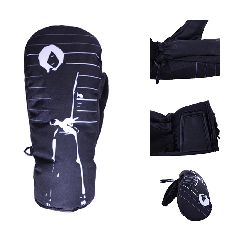 Зимние унисекс и лыжные перчатки водонепроницаемые для сноуборда уличного