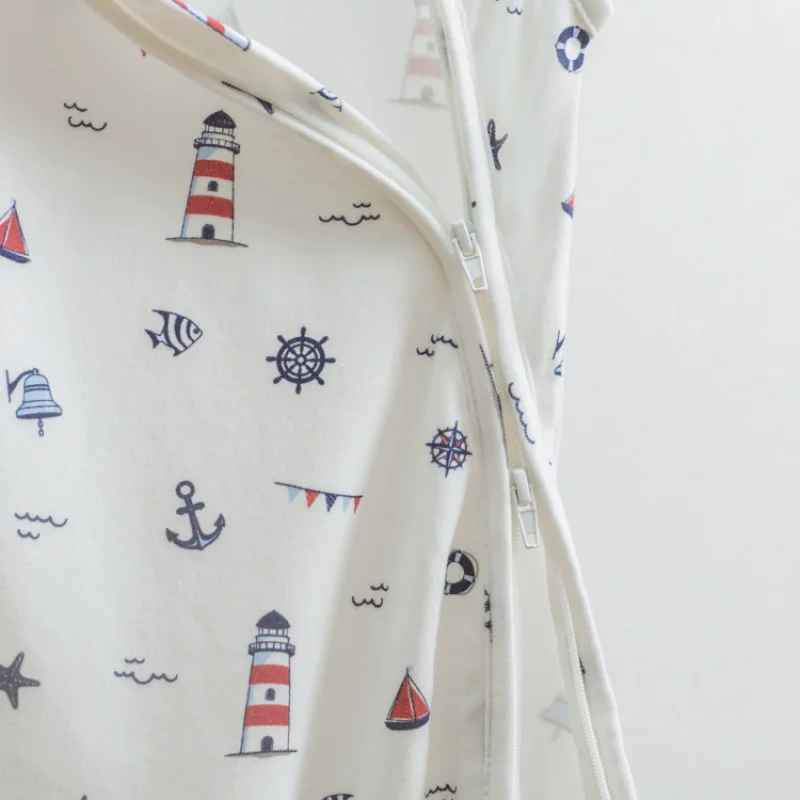 Детский спальный мешок из 2020 органического хлопка для лета и осени новое