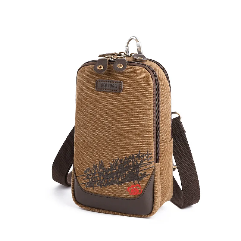 Сумка на пояс для телефона мужская сумка молнии водонепроницаемая 7 дюймов через