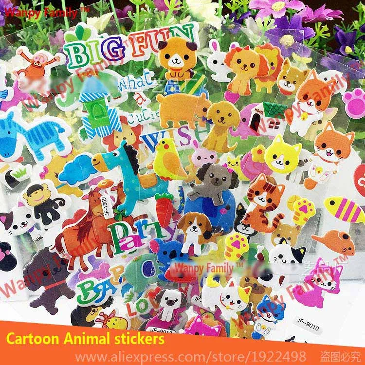 6 шт./компл. Мультяшные автомобили наклейки на стену мини сделай сам для