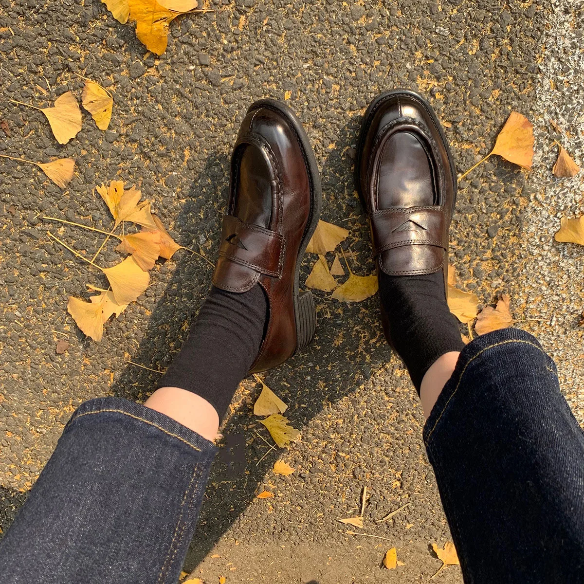 Ladies Leather Platform Shoes 2021 Spring and Autumn New Women's Flat Shoes Casual Buckle Shoes Ladies Fashion All-match Shoes