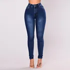 Джинсы женские из эластичной ткани, модные брюки из джинсовой ткани, уличная одежда